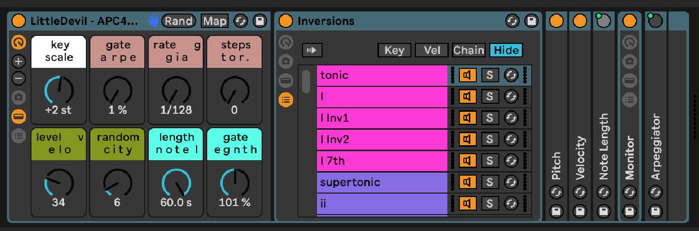 APC-40 Chords